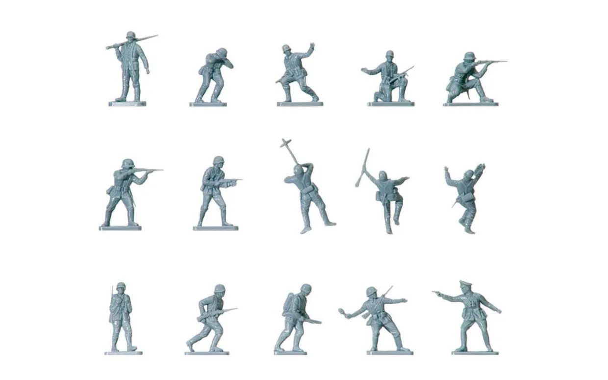 Airfix 1/76 WWII German Infantry Figures Set