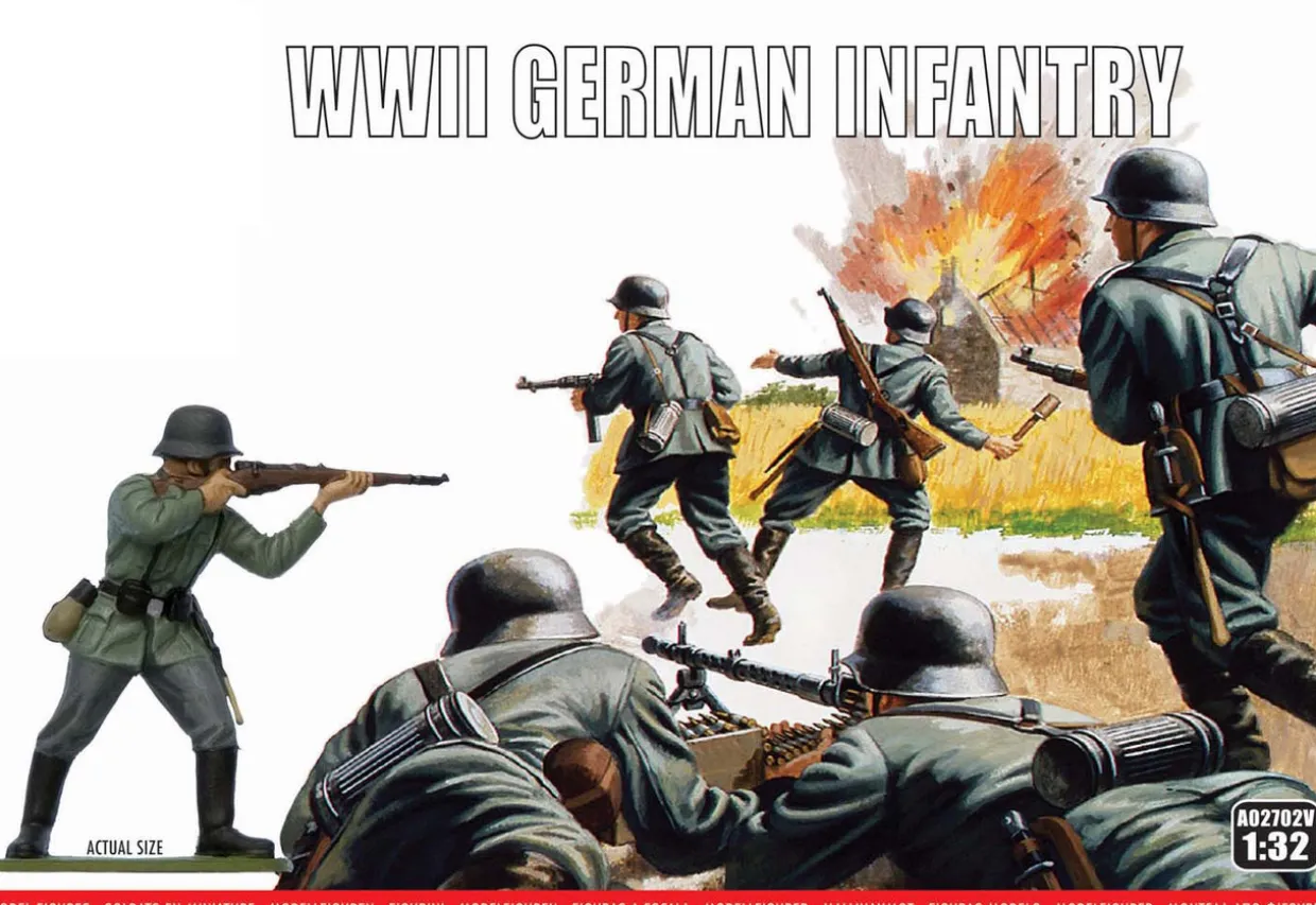 Airfix 1/32 WWII German Infantry