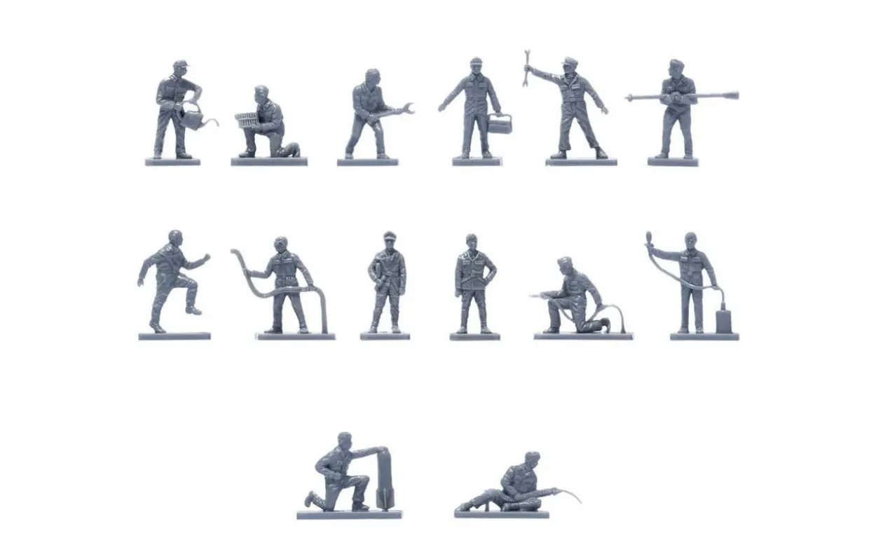 Airfix 1/76 WWII Luftwaffe Personnel Figure Set