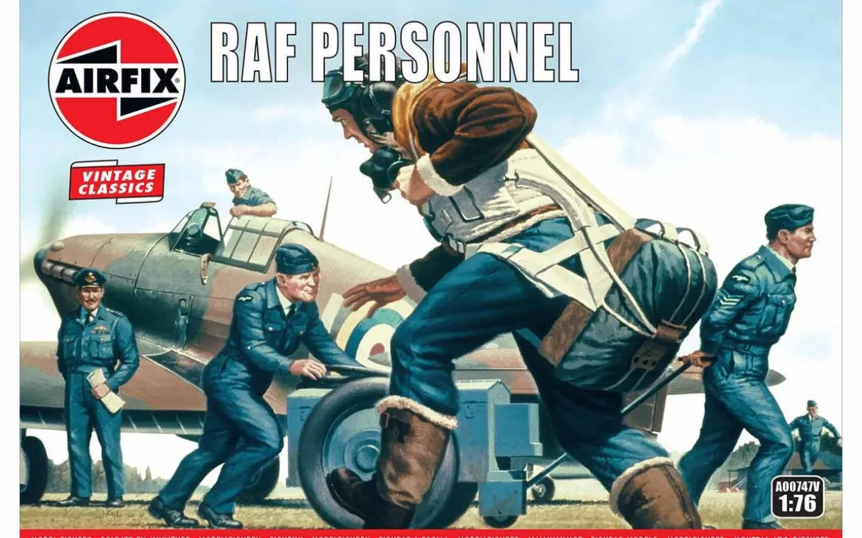 Airfix 1/76 WWII RAF Personnel Figure Set