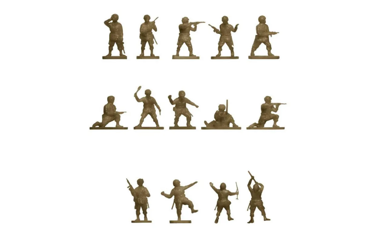 Airfix 1/76 WWII US Paratroops Figure Set