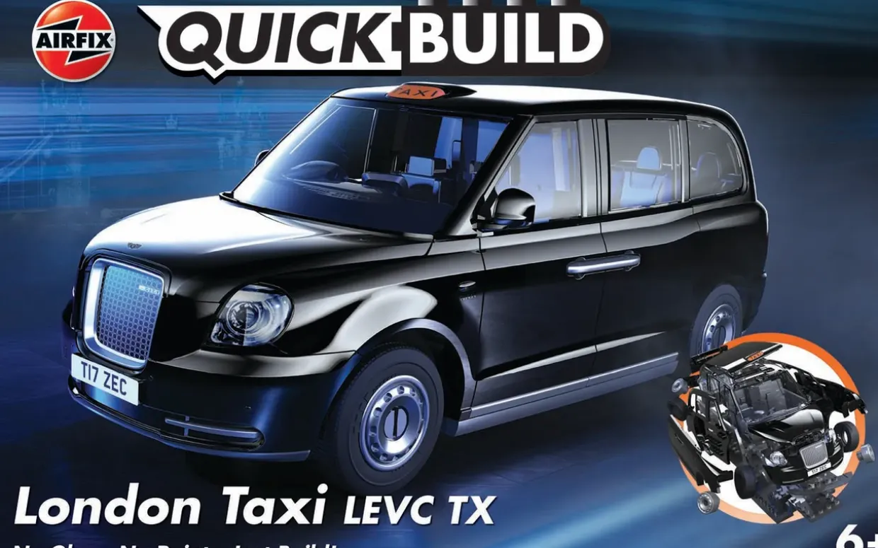 Airfix Quick Build LEVC TX London Taxi