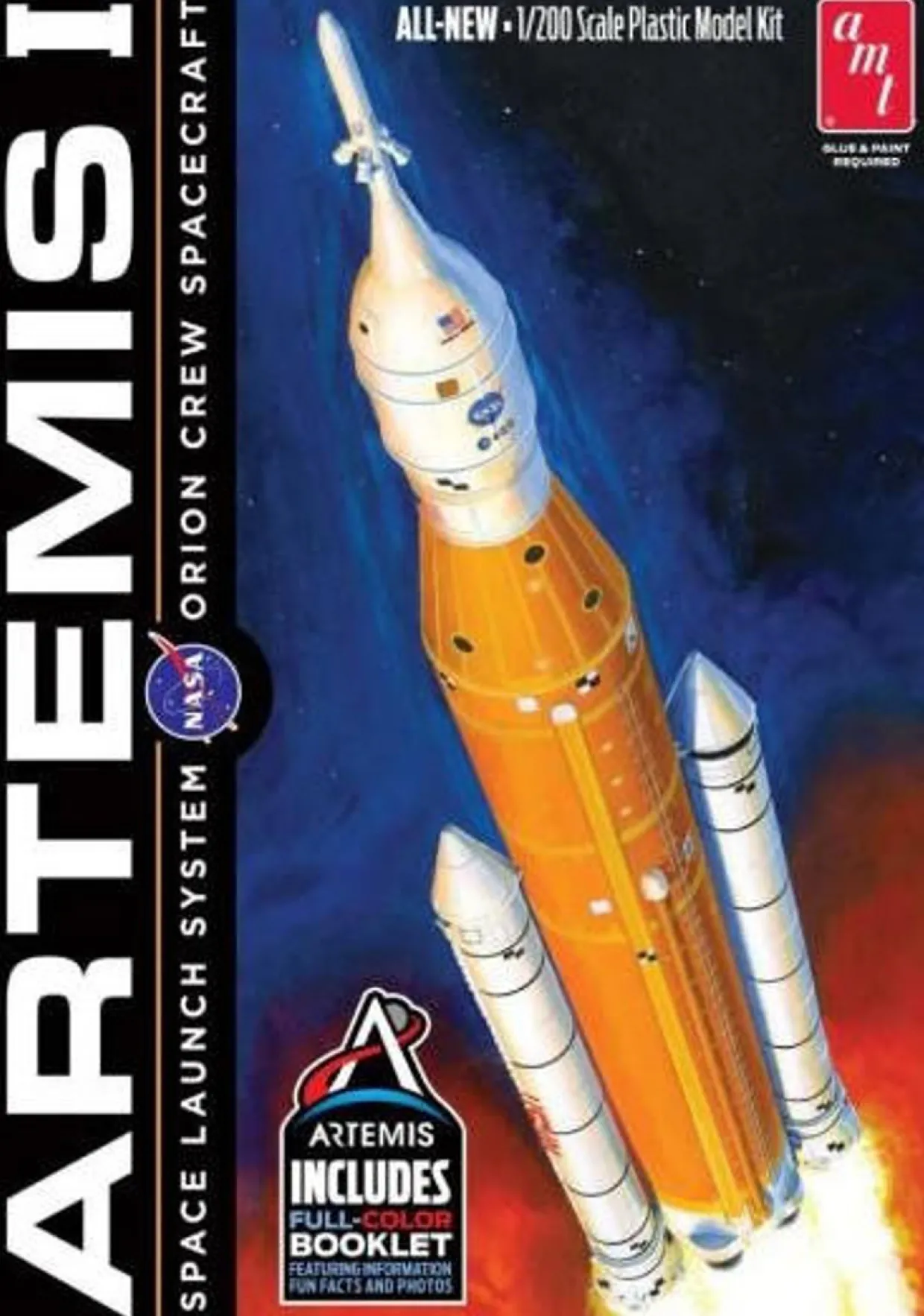 AMT 1/200 NASA Artemis-1 Rocket Model Kit