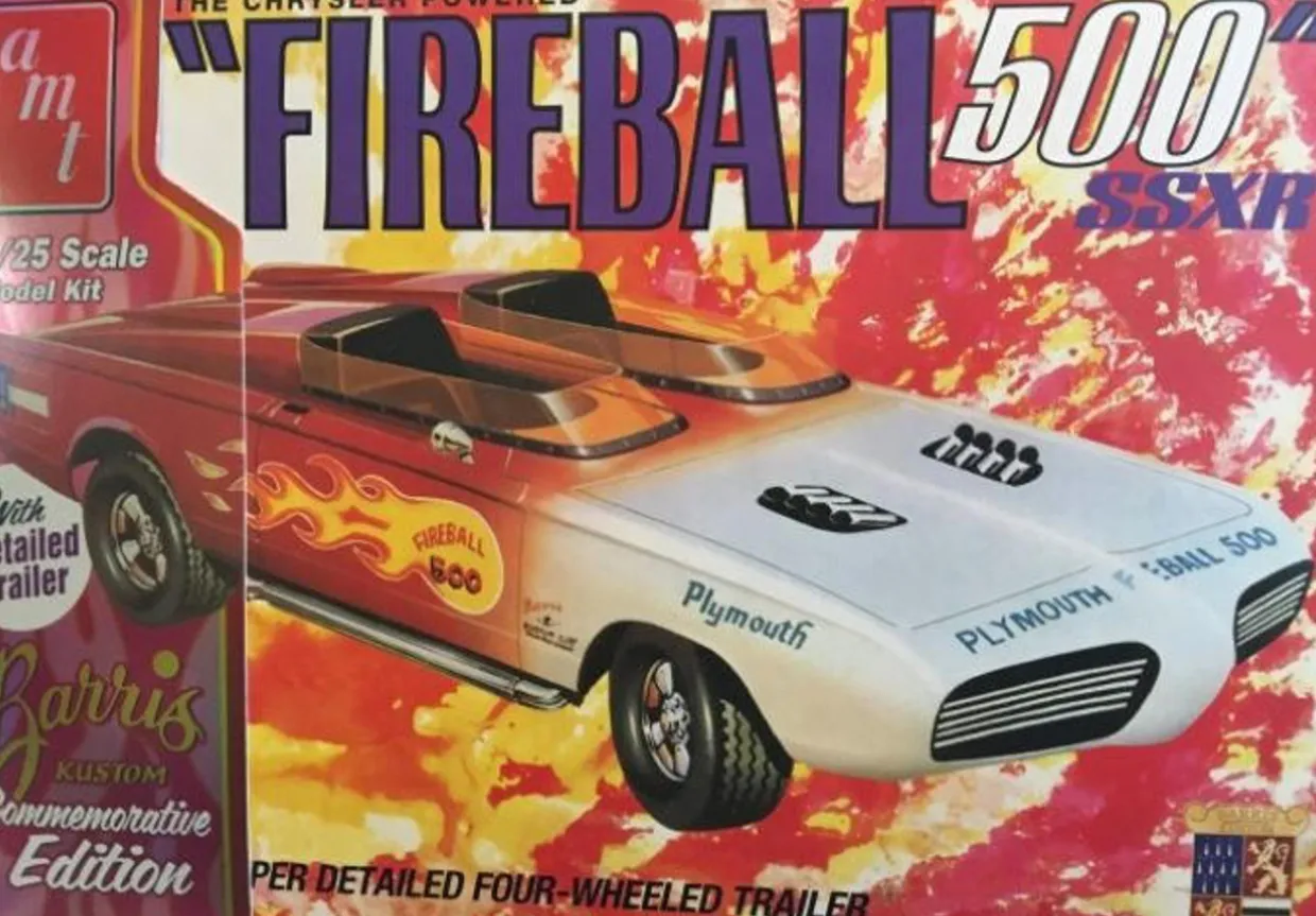 AMT Models 1/25 Fireball 500 SSXR Barris Kustom