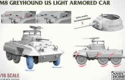 Andy's Hobby Headquarters 1/16 M8 Greyhound