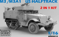 Andy's Hobby Headquarters 1/16 M3/M3A1 Half-track