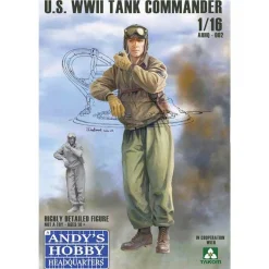 Andy's Hobby Headquarters 1/16 WWII US Army Tank Commander