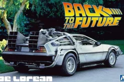 Aoshima 1/24 Back to the Future DeLorean