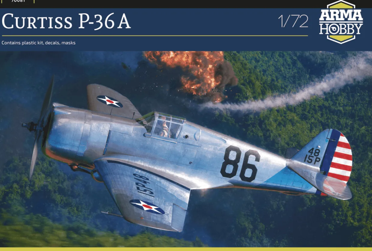 Arma Hobby 1/72 Curtiss P-36A Hawk