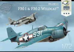 Arma Hobby 1/72 Grumman FM-1 & FM-2 Wildcat Deluxe Set Model Kit