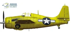 Arma Hobby 1/72 Grumman FM-2 Wildcat Training Cats Model Kit
