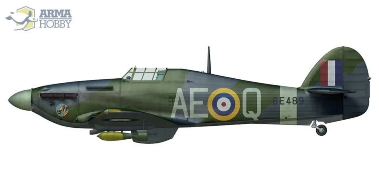 Arma Hobby 1/72 Hawker Hurricane Mk.IIb Model Kit