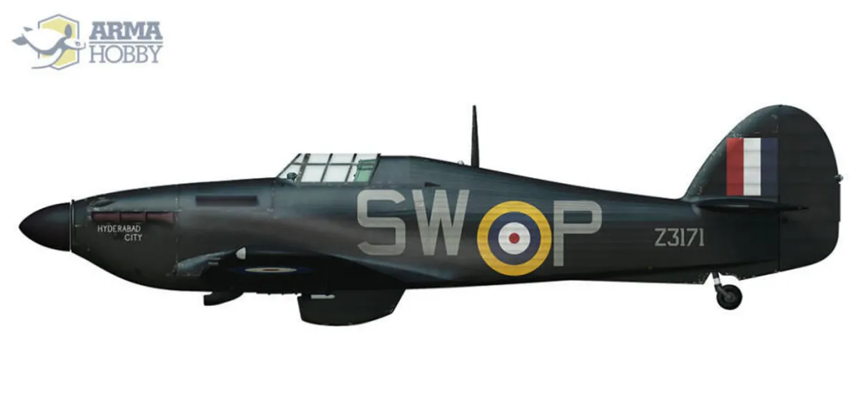 Arma Hobby 1/72 Hawker Hurricane Mk.IIb Model Kit