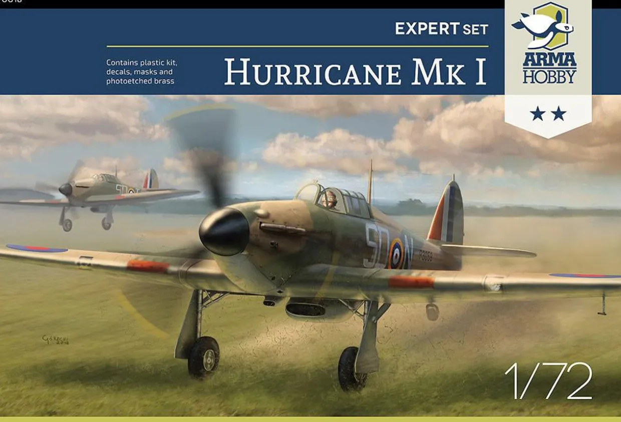 Arma Hobby 1/72 Hawker Hurricane Mk.I Model Kit