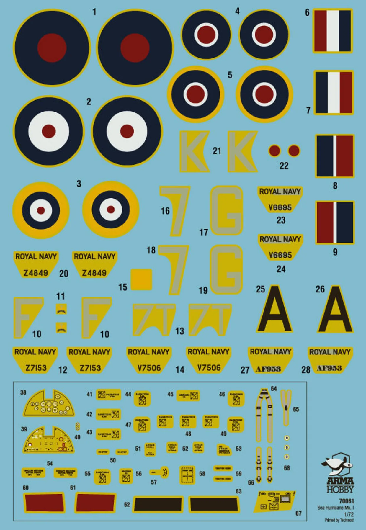 Arma Hobby 1/72 Hawker Sea Hurricane Mk.I Model Kit