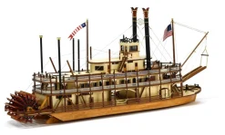 Artesania Latina 1/80 King of the Mississippi Paddle Steamer Wooden Ship Model Kit