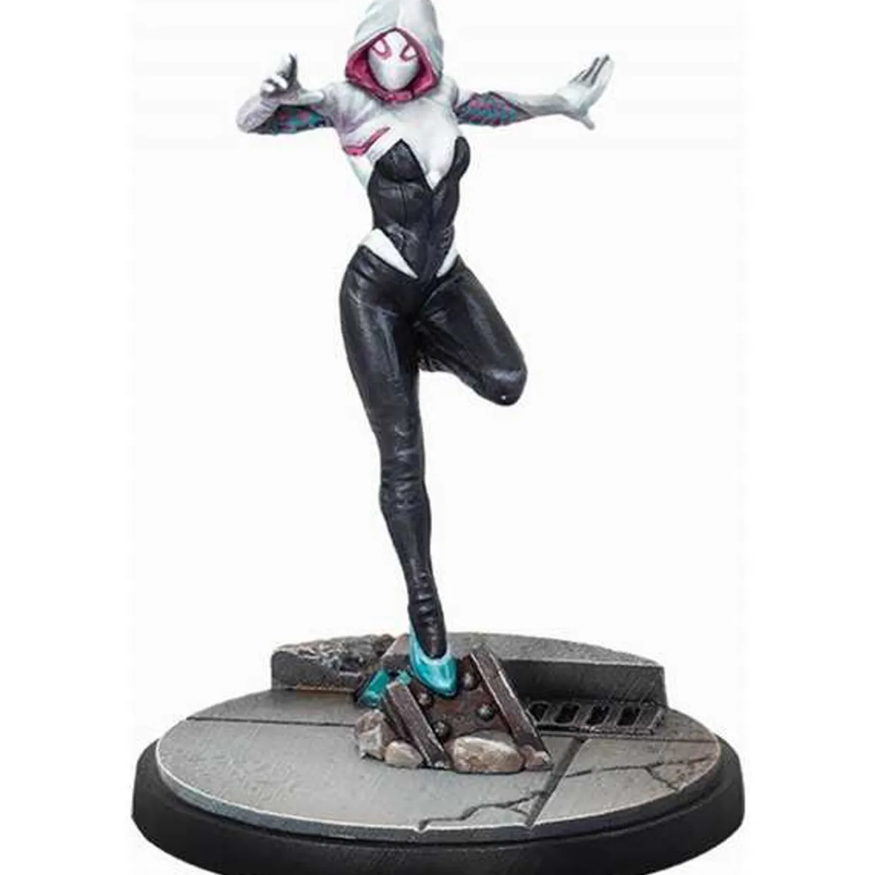 Atomic Mass Games Marvel Crisis Protocol: 010 Ghost-Spider & Spider-Man