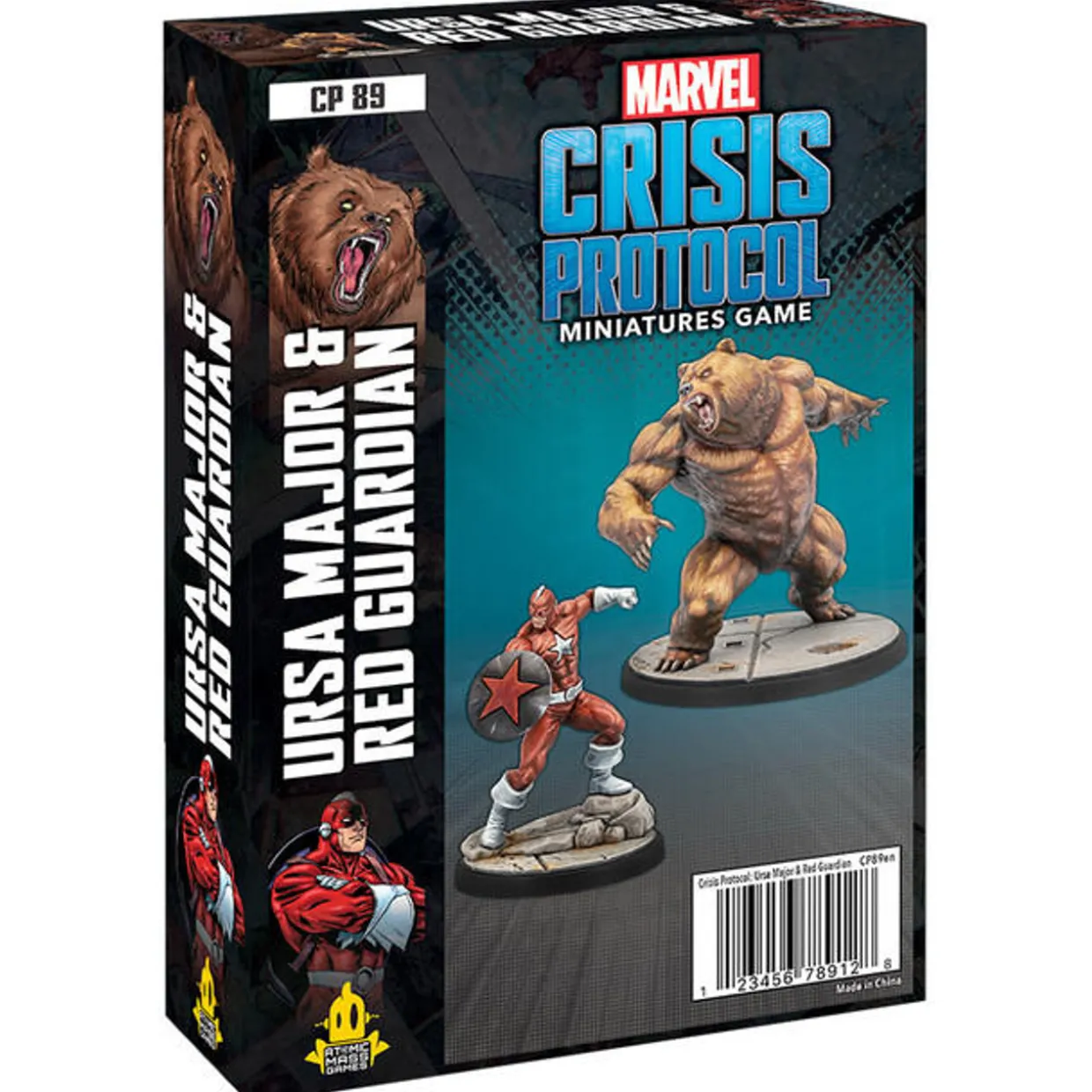 Atomic Mass Games Marvel Crisis Protocol: 089 Ursa Major & Red Guardian