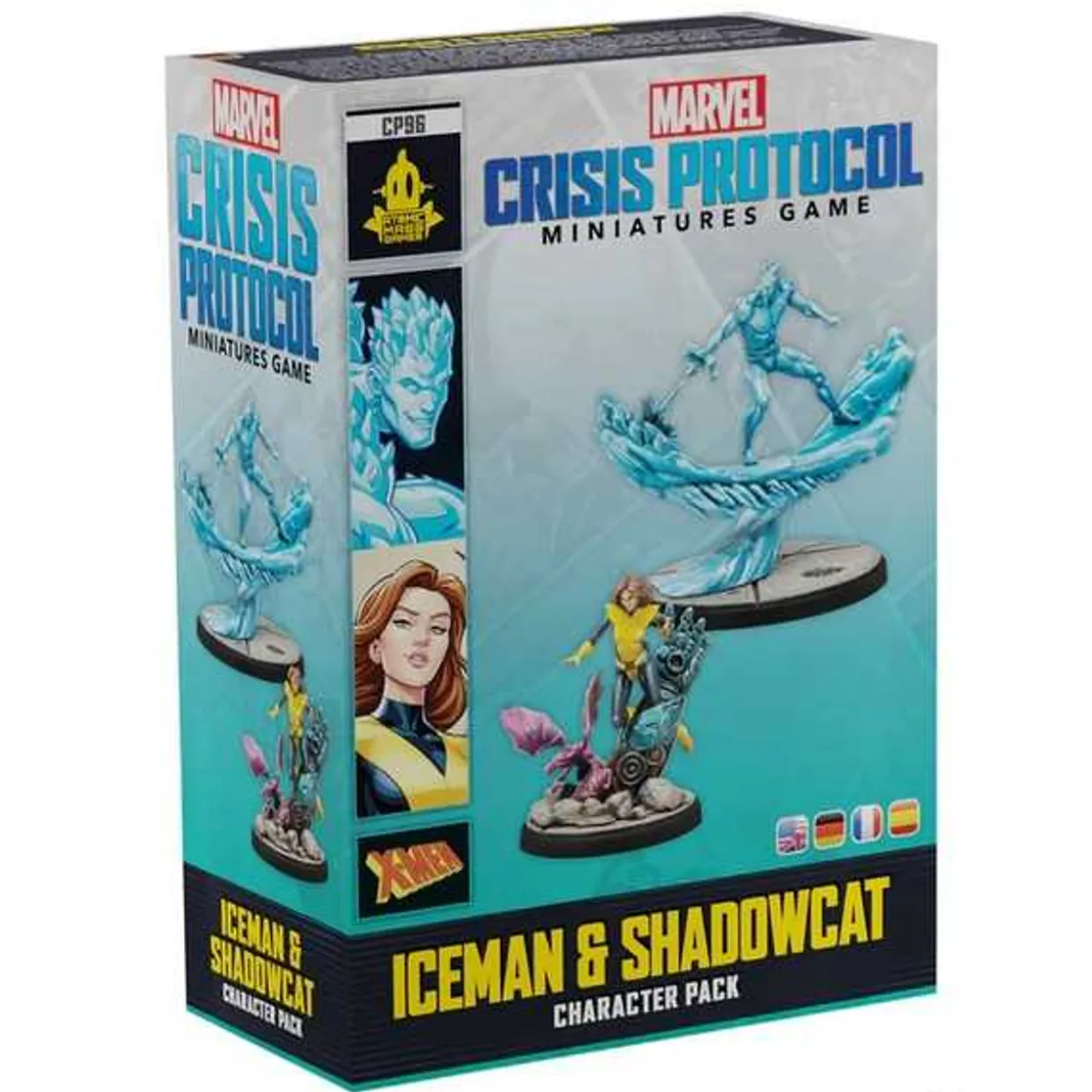 Atomic Mass Games Marvel Crisis Protocol: 096 Iceman & Shadowcat