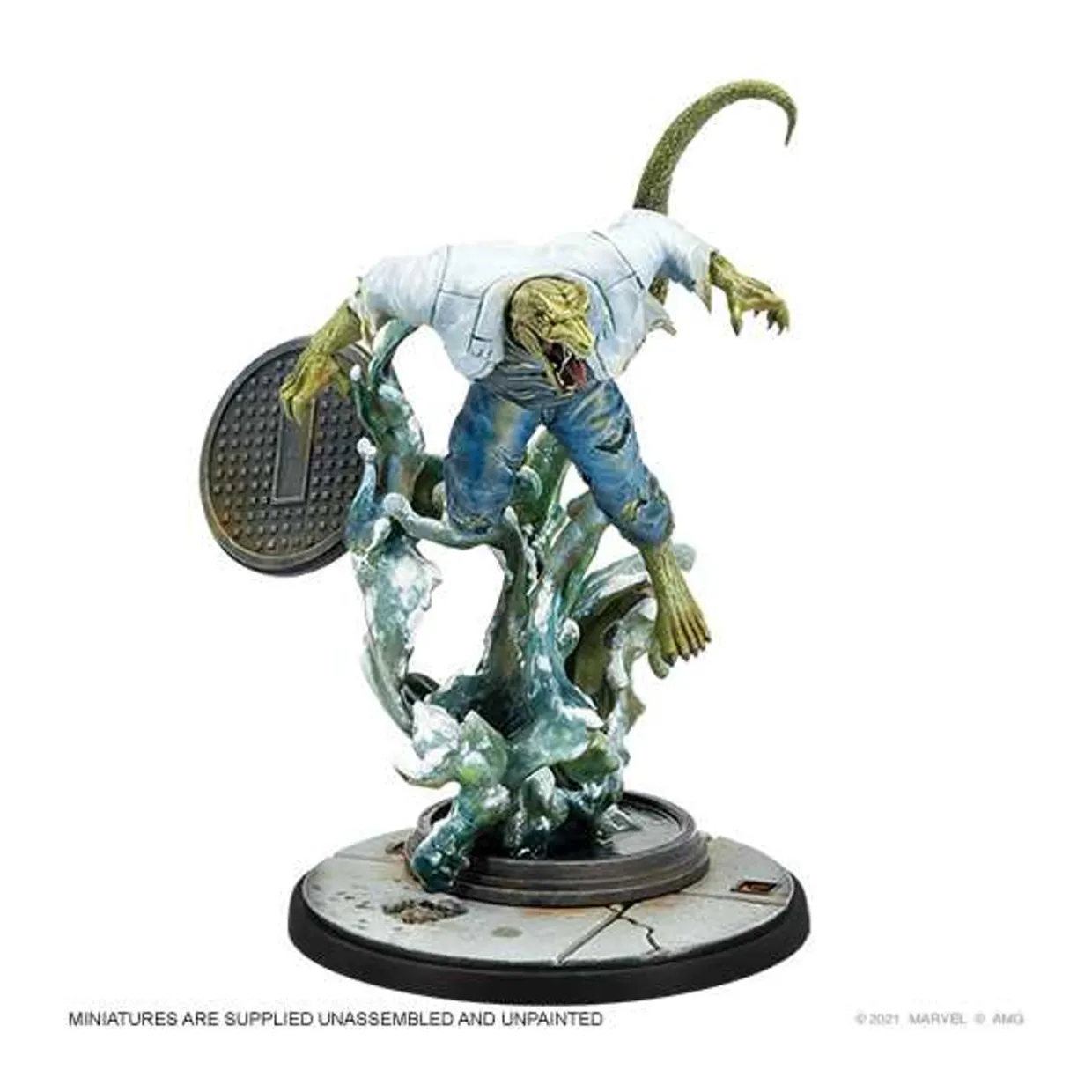 Atomic Mass Games Marvel Crisis Protocol: 058 Lizard and Kraven