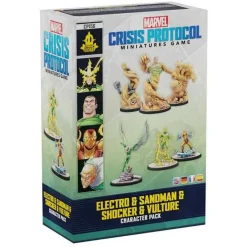 Atomic Mass Games Marvel Crisis Protocol: 156 Electro & Sandman & Shocker & Vulture