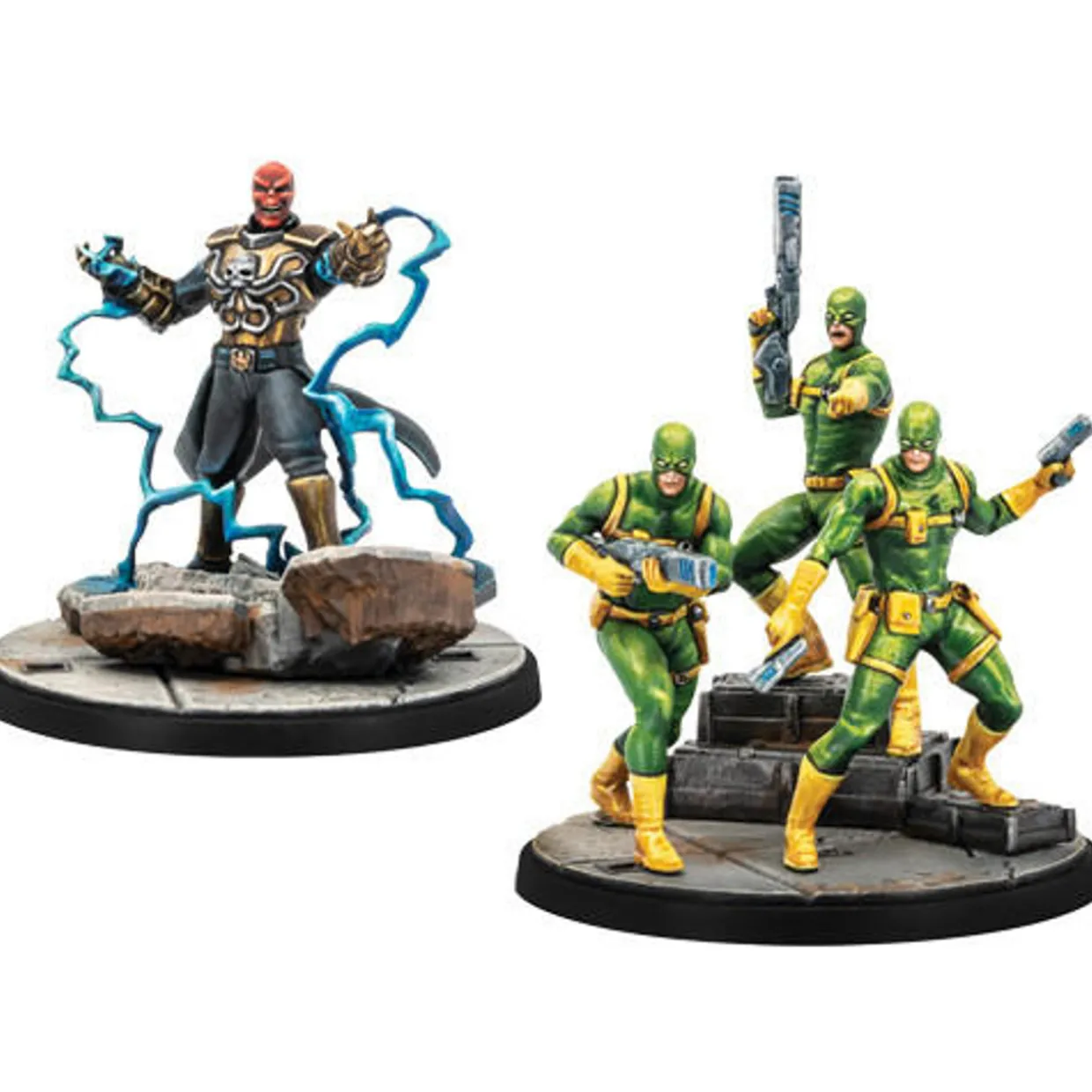 Atomic Mass Games Marvel Crisis Protocol: 074 Red Skull & Hydra Troopers