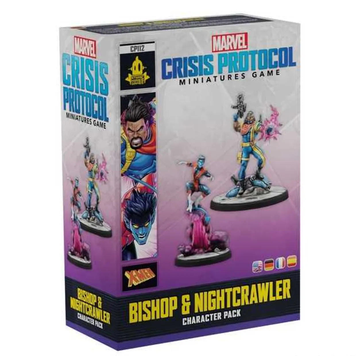 Atomic Mass Games Marvel Crisis Protocol: 112 Bishop and Nightcrawler