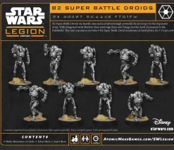 Atomic Mass Games Star Wars Legion - Separatist Alliance - Unit Expansion - B2 Super Battle Droids