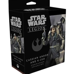 Atomic Mass Games Star Wars Legion - Rebel Alliance - Commander Expansion - Cassian Andor and K-2SO