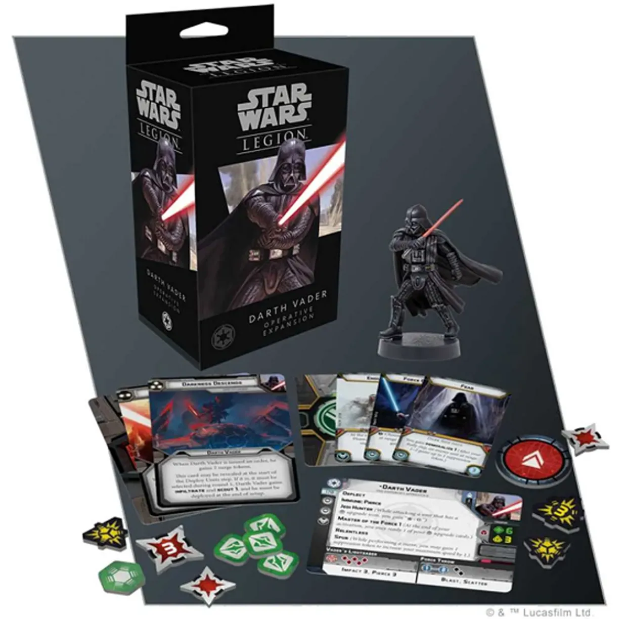 Atomic Mass Games Star Wars Legion - Galactic Empire - Operative Expansion - Darth Vader