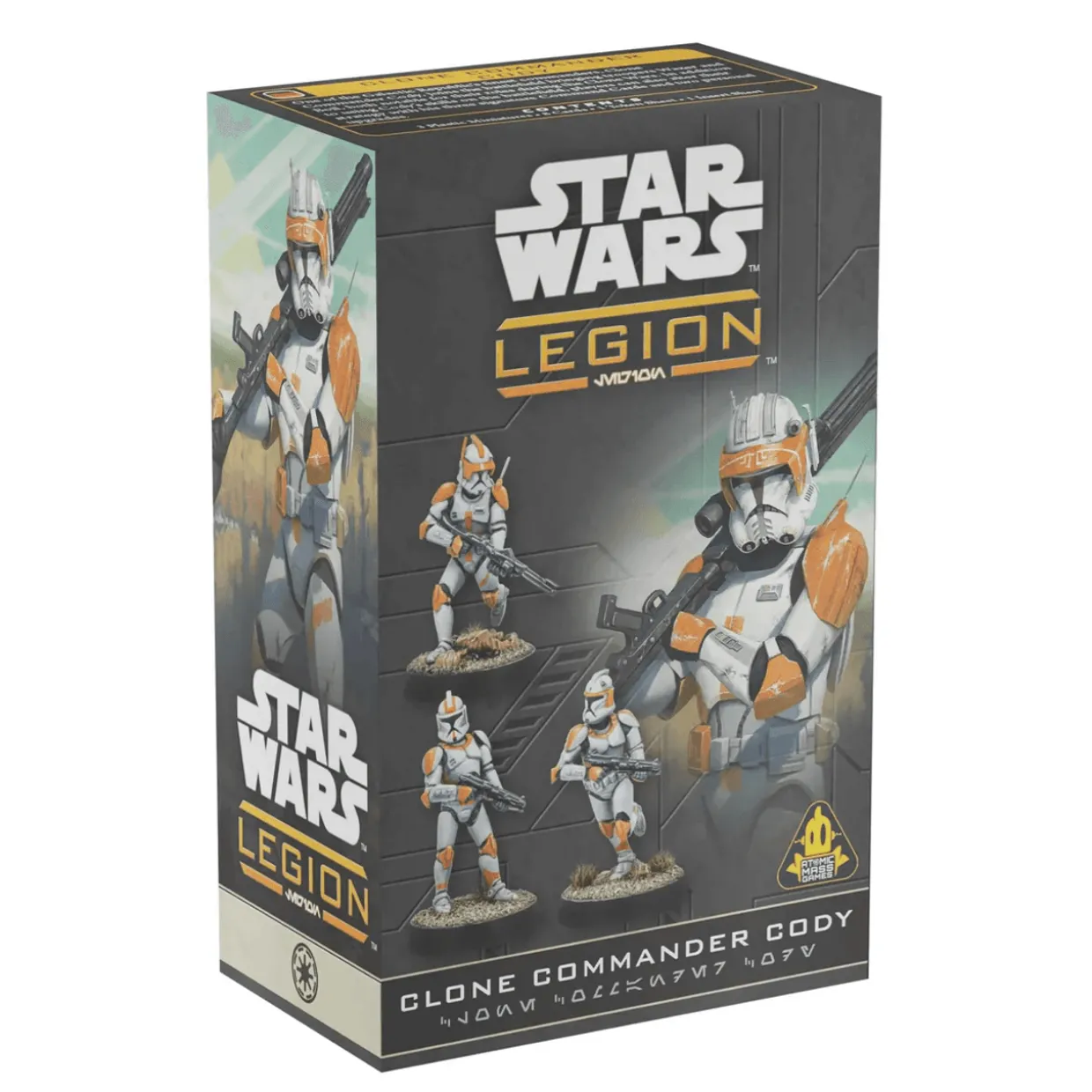 Atomic Mass Games Star Wars Legion - Galactic Republic - Commander Expansion - Clone Commander Cody