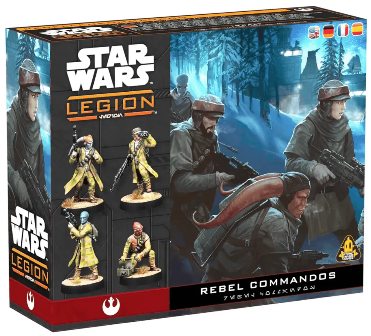 Atomic Mass Games Star Wars Legion - Rebel Alliance - Unit Expansion - Rebel Commandos