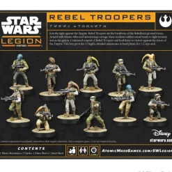 Atomic Mass Games Star Wars Legion - Rebel Alliance - Unit Expansion - Rebel Troopers (2025)