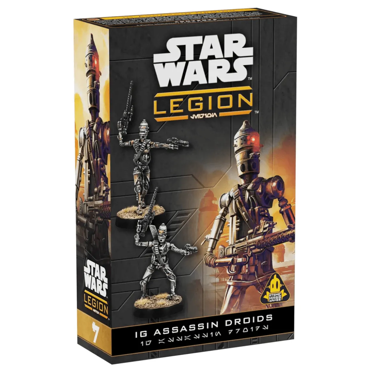 Atomic Mass Games Star Wars Legion - Operative Expansion - IG Series Assassin Droids