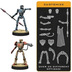 Atomic Mass Games Star Wars Legion - Separatist Alliance - Commander Expansion - Customisable Super Tactical Droids
