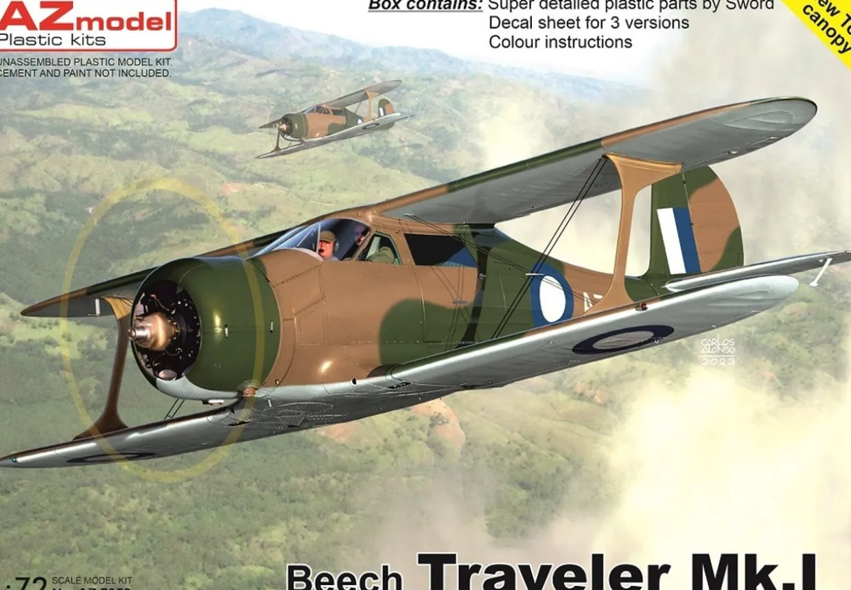 AZ Model 1/72 Beechcraft Beech Traveller Mk.I