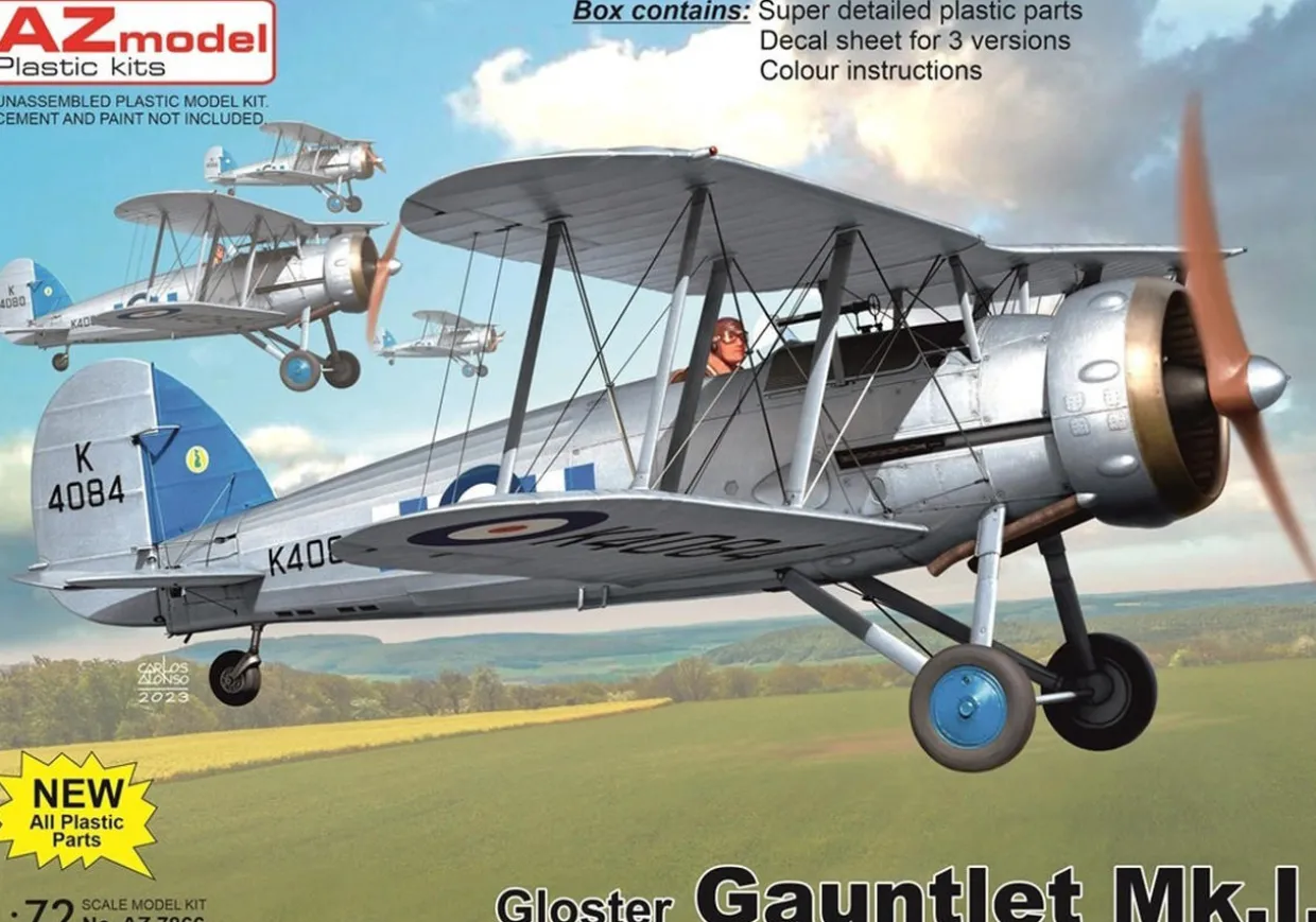 AZ Model 1/72 Gloster Gauntlet Mk.I Model Kit