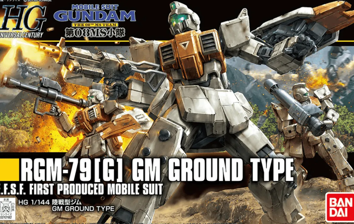 Bandai Gundam High Grade (HG) 1/144 RGM-79 (G) GM Ground Type