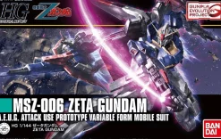 Bandai Gundam High Grade (HG) 1/144 MSZ-006 Zeta Gundam