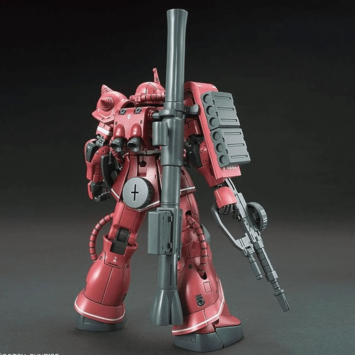 Bandai Gundam High Grade (HG) 1/144 MS-06S Zaku II Char Aznable (Red Comet)