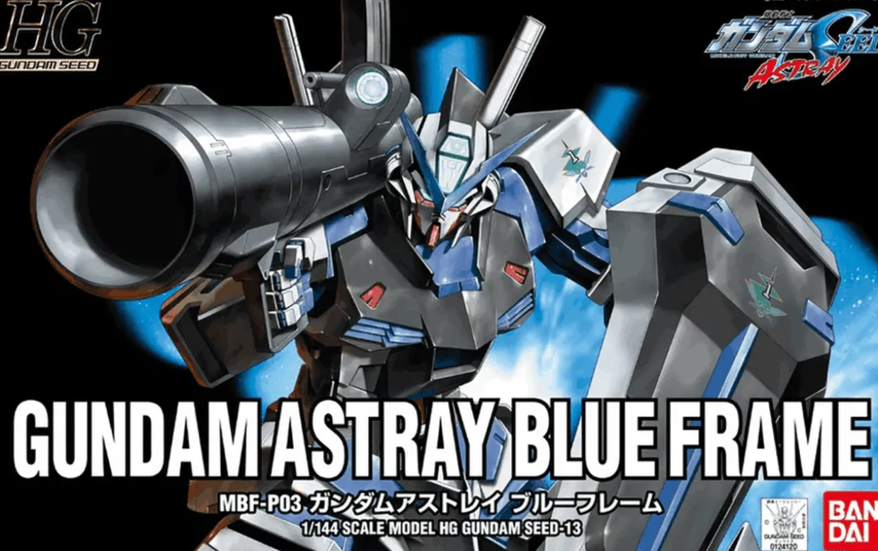 Bandai Gundam High Grade (HG) 1/144 MBF-P03 Gundam Astray Blue Flame