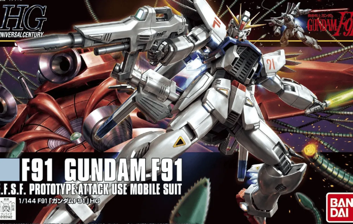 Bandai Gundam High Grade (HG) 1/144 F91 Gundam F91