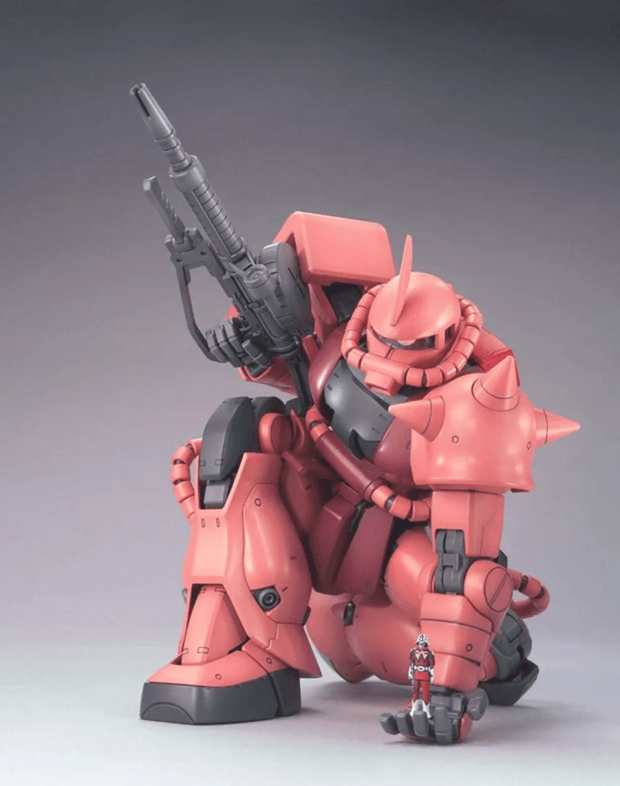 Bandai Gundam Master Grade (MG) 1/100 MS-06S Zaku II Char's Custom (Version 2.0)