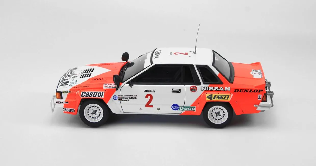 Beemax 1/24 Nissan 240 RS Rally Safari 1984 Model Kit