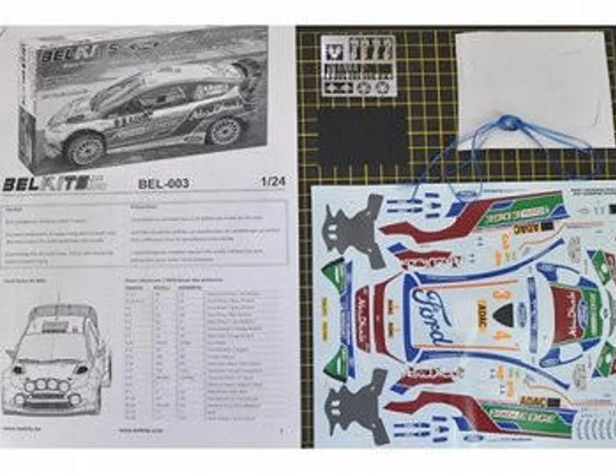 Belkits 1/24 Ford Fiesta RS WRC