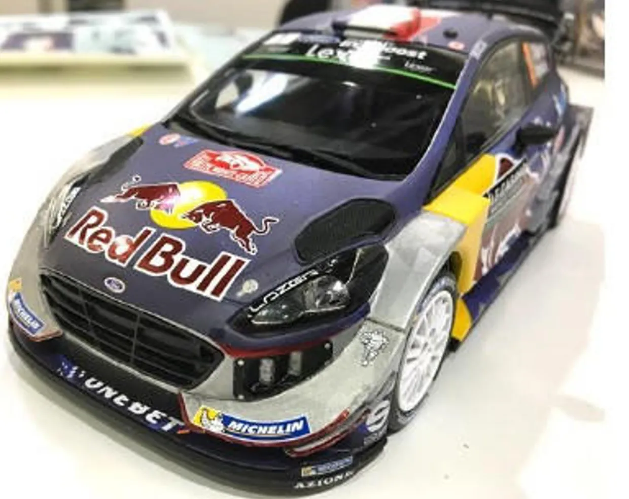 Belkits 1/24 Ford Fiesta WRC 17 Red Bull