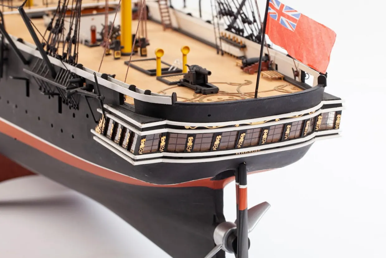 Billings Models 1/100 HMS Warrior Model Ship Kit