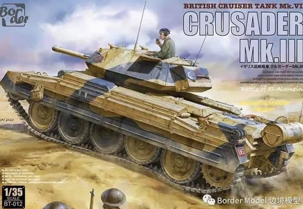 Border Models 1/35 Crusader Mk.III Tank