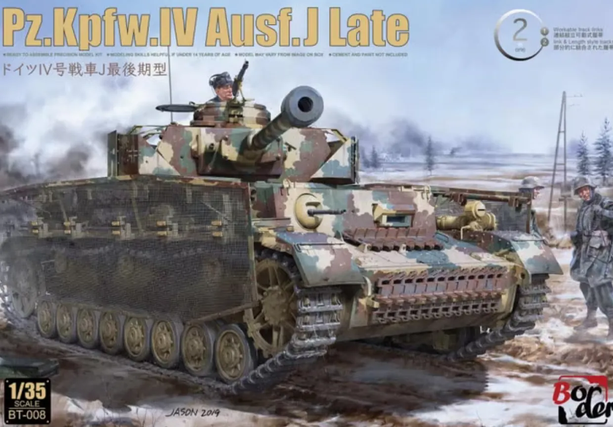 Border Models 1/35 Pz.Kpfw.IV Ausf.J Panzer Late