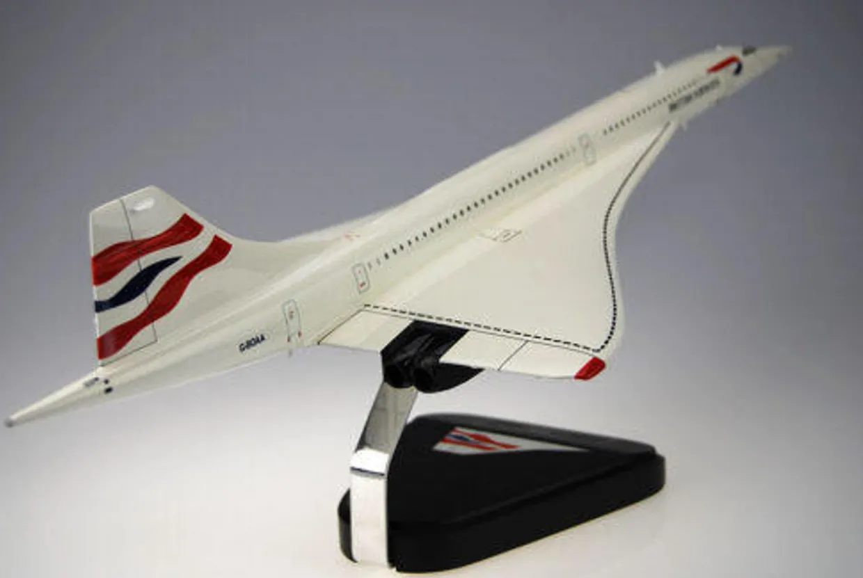 Bravo Delta Models Concorde BA Chatham Scale Model Aircraft